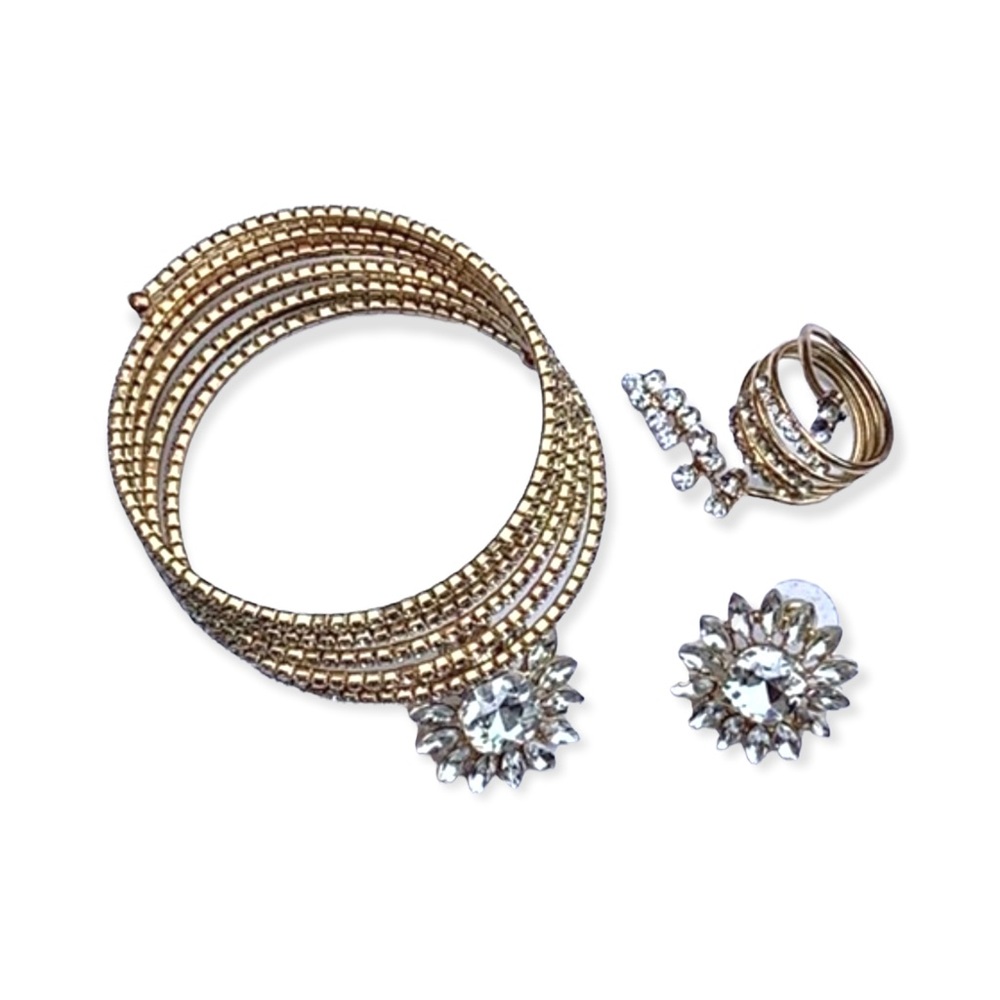 Bebe jewelry set | Bebe bracelet | Bebe earrings | Bebe ring